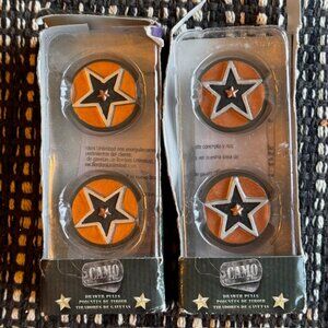 Vintage Borders Unlimited Camo Star Drawer Pulls